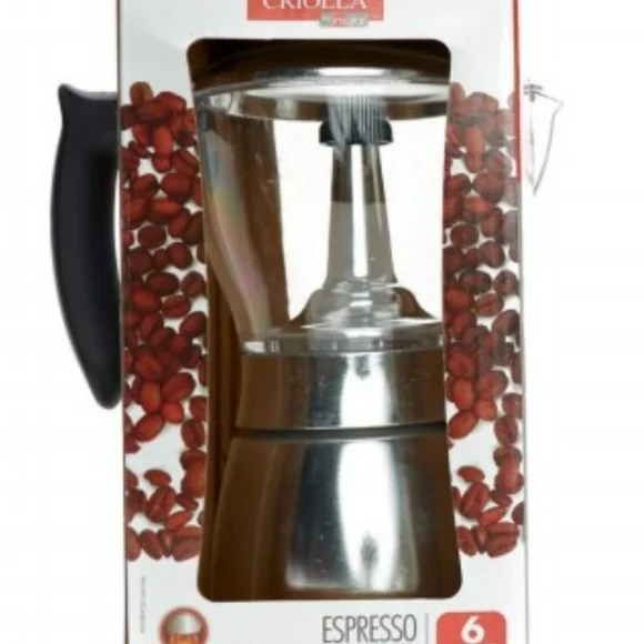 Espresso Coffee Maker 6 cups with FREE coffee cup - Picture 2 of 5